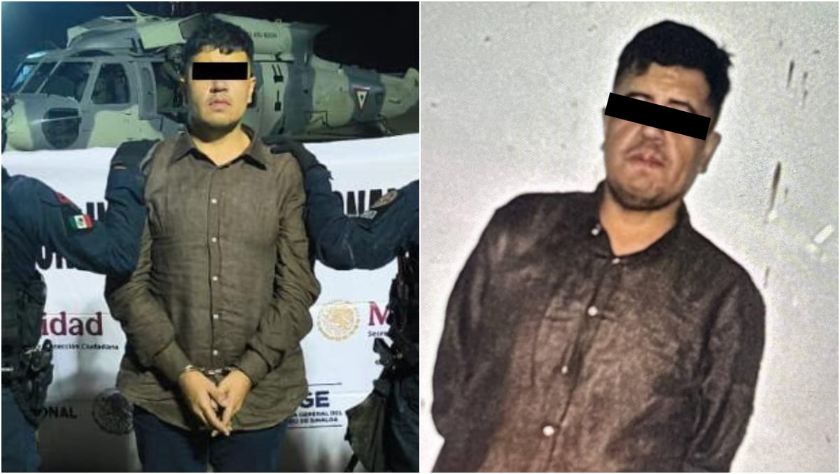 Gabriel Nicolás 'N' fue detenido en Mazatlán. | Especial