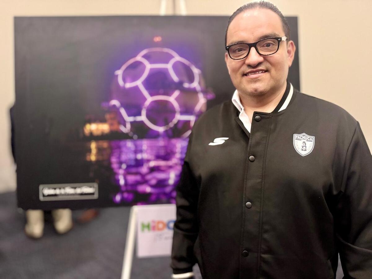 Humberto Gándara, director internacional del grupo Pachuca. (Víctor Valera)