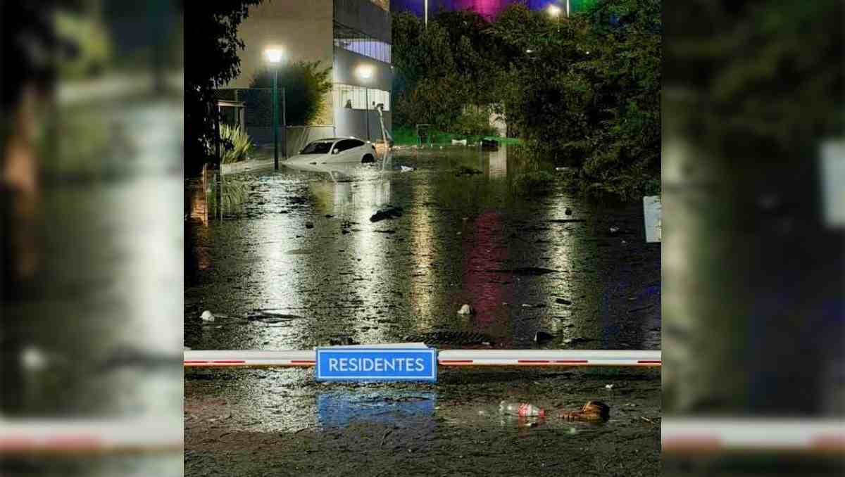 Tras la intensa lluvia del lunes en Huixquilucan, fue hallada sin vida una mujer reportada como desaparecida. Foto: Especial