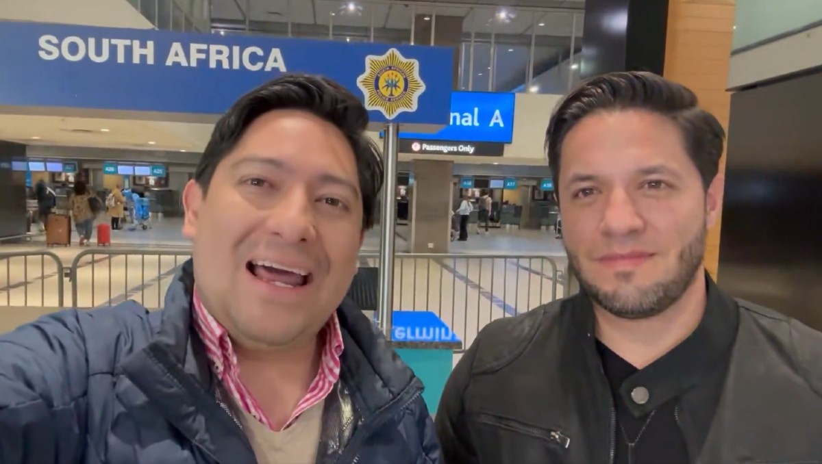 Julio Ibáñez comparte primer mensaje tras ser liberado en Sudáfrica (Captura de pantalla X @julioiba)