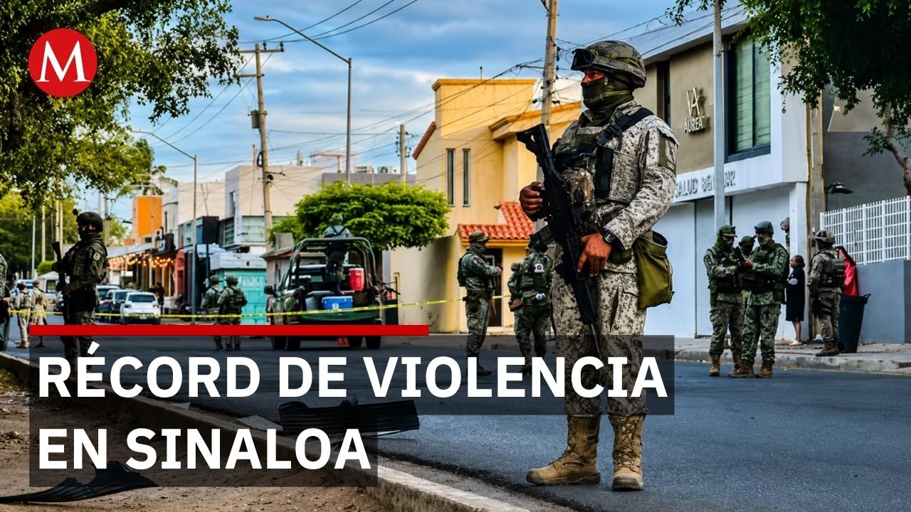 Mayo cierra como el mes más violento de 2026 en Sinaloa