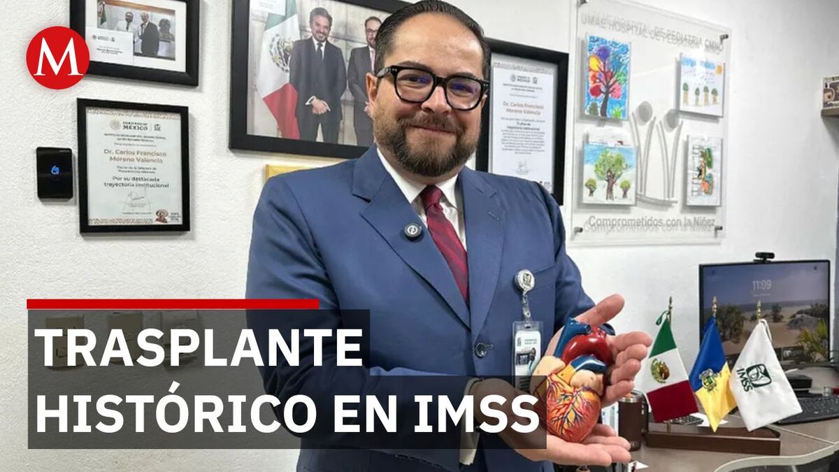 Menor recibe trasplante cardíaco pediátrico en IMSS, Jalisco