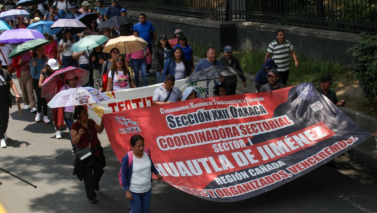 Movilizaciones CNTE. | Foto: Araceli López