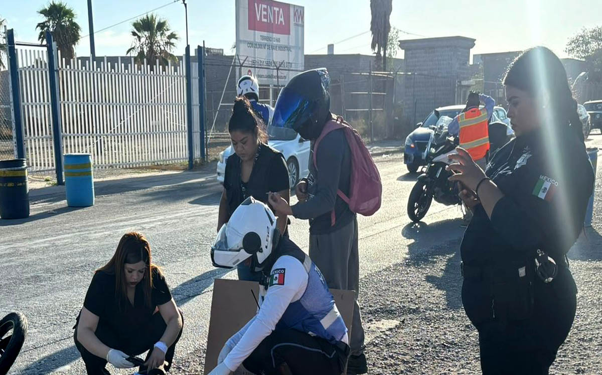 Muere motociclista tras accidente en Torreón. | Foto: Especial