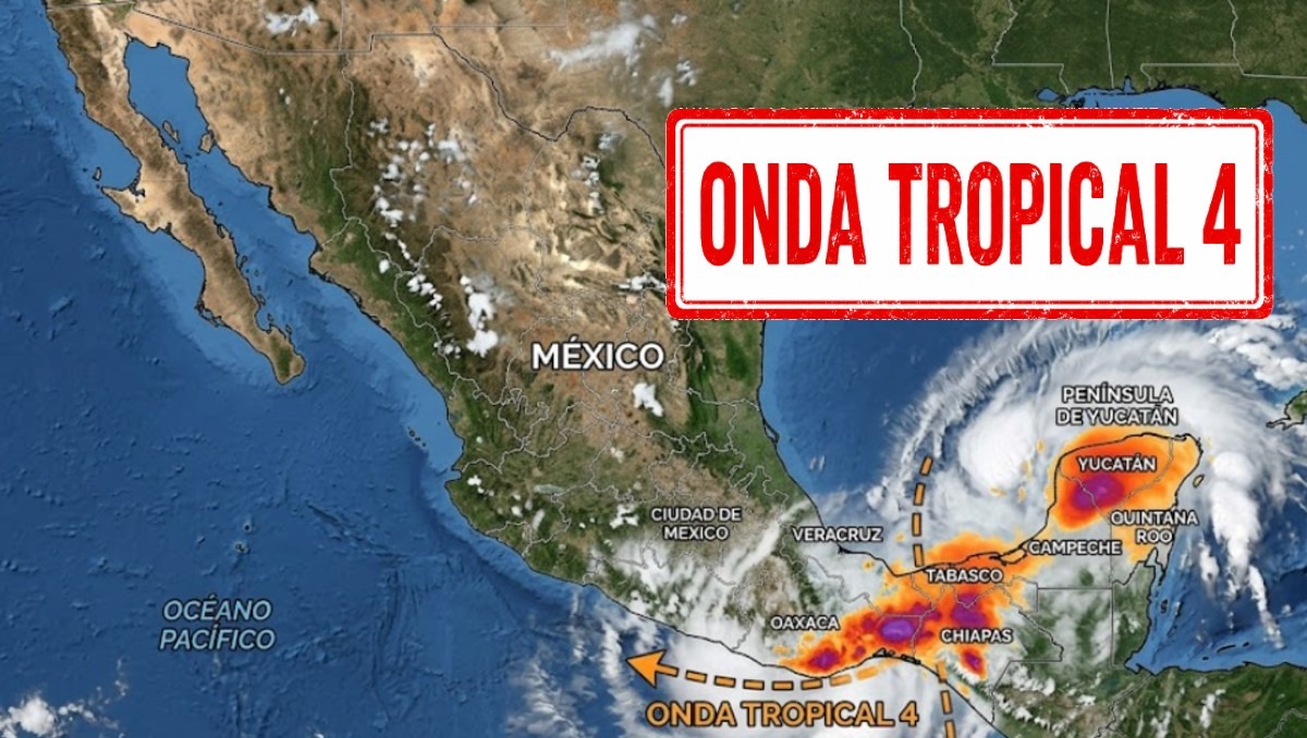 La onda tropical 4 en México ocasionará fuertes lluvias | IA Discover
