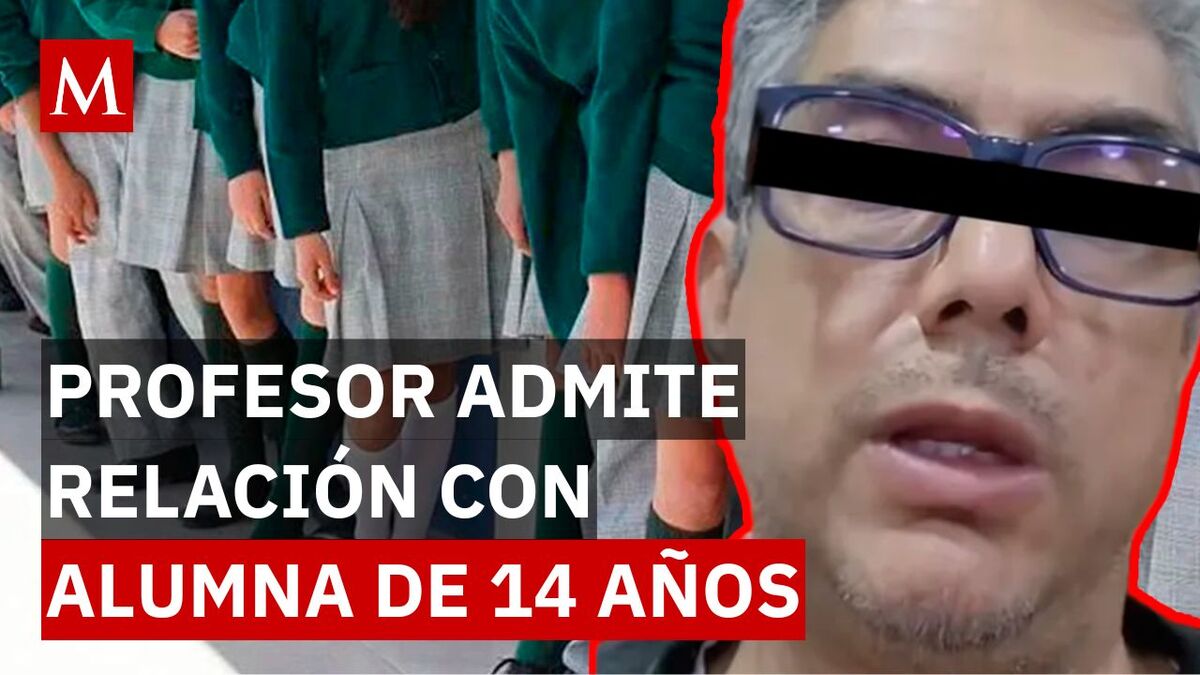 ¿Qué pasará con Víctor 'N'? Esto enfrenta el profesor que admitió una relación con su alumna