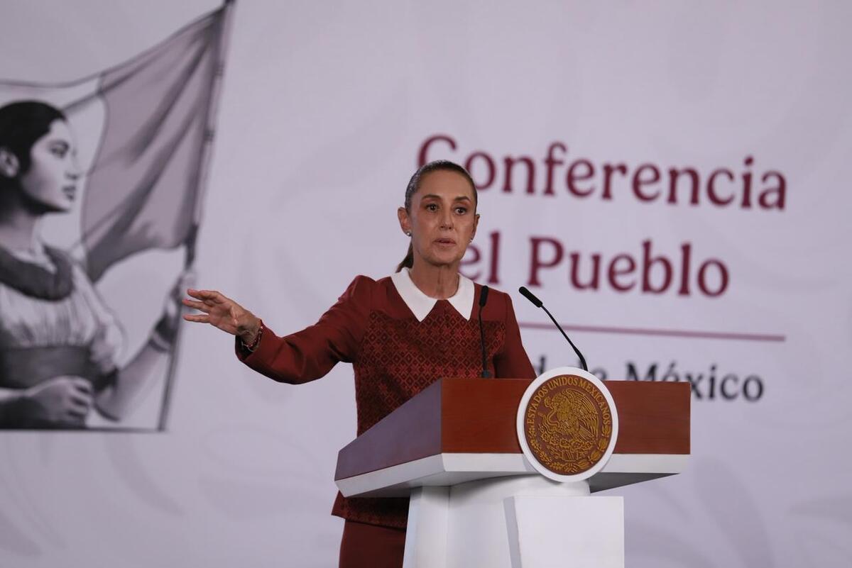 La presidenta Claudia Sheinbaum pidió al embajador de Estados Unidos respetar los asuntos internos de México. | Foto: Octavio Hoyos
