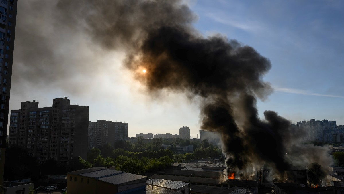 Rusia lanzó un ataque contra varias ciudades ucranianas. | Foto: EFE