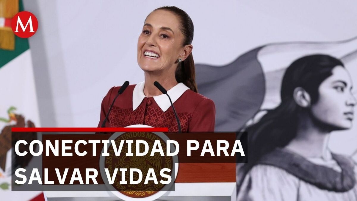 Sheinbaum anuncia internet en todos los centros de salud de México