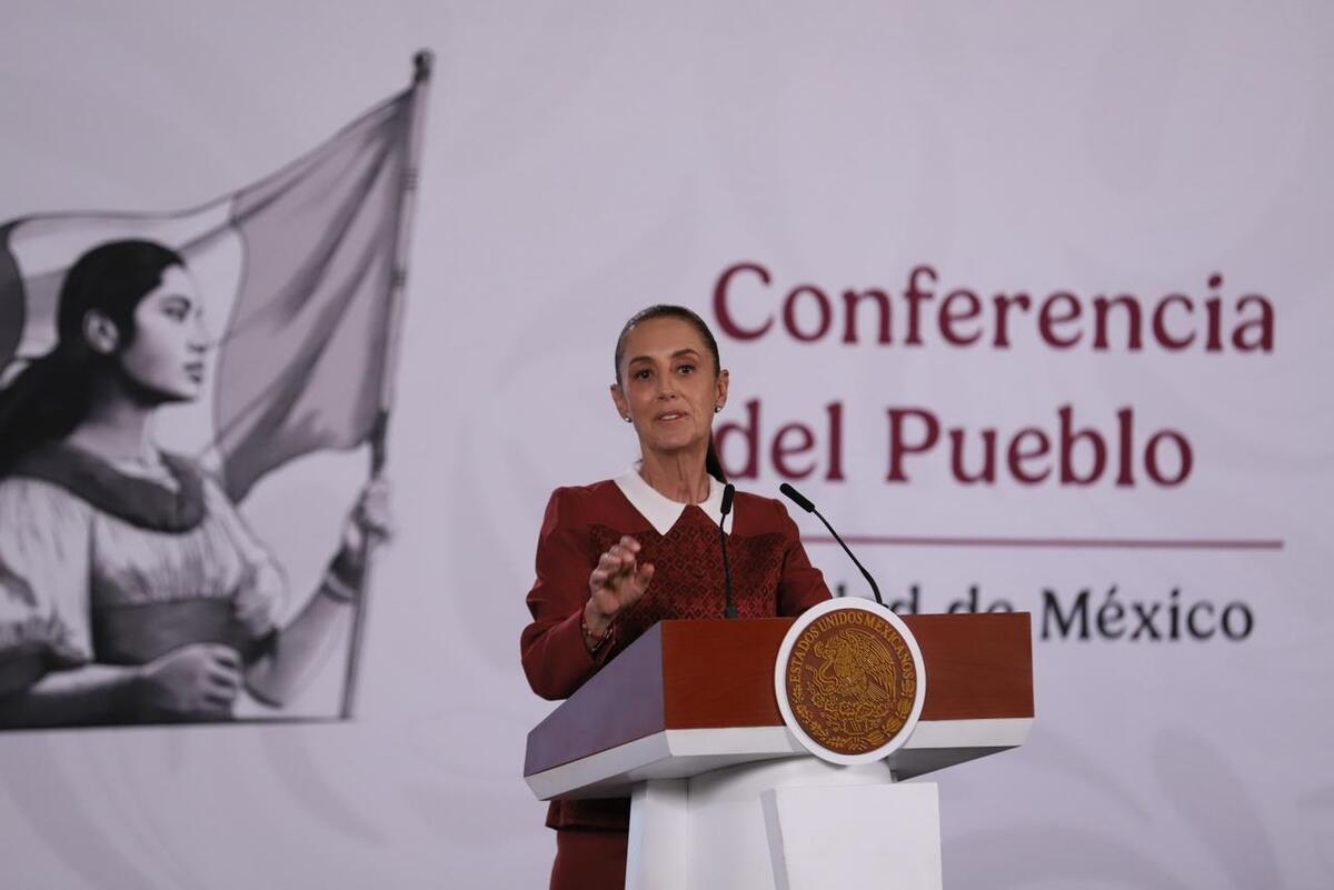 Sheinbaum Pardo señaló que le corresponde a la FGR analizar pruebas de las acusaciones. | Foto: Octavio Hoyos