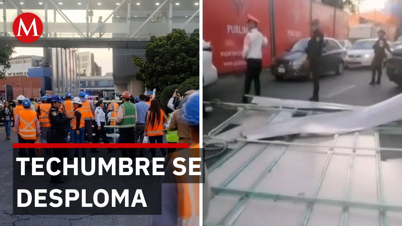 Techumbre del aeropuerto se cae recién entregada; autoridades investigarán responsabilidades