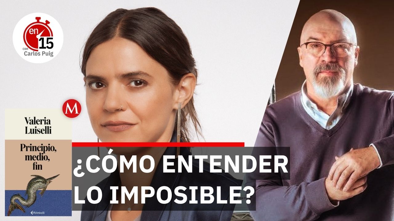 Valeria Luiselli, autora de "Principio, medio, fin" | En 15