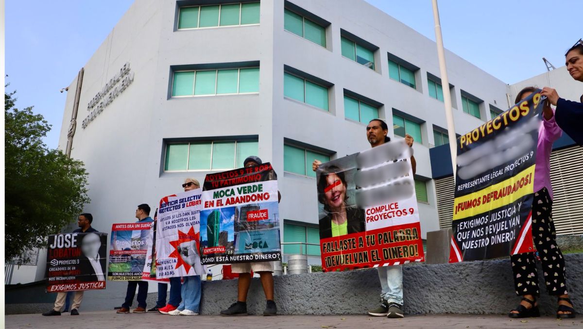 Víctimas, entre ellas adultos mayores, acudieron al Palacio de Justicia | Roberto Alanís