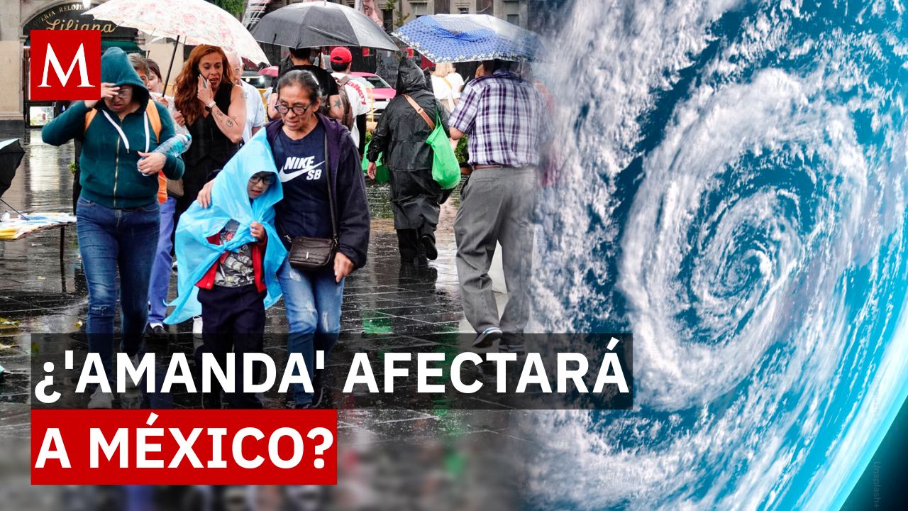 ¿A qué estados afectará la Tormenta Tropical ‘Amanda’? La nueva trayectoria que preocupa a Conagua