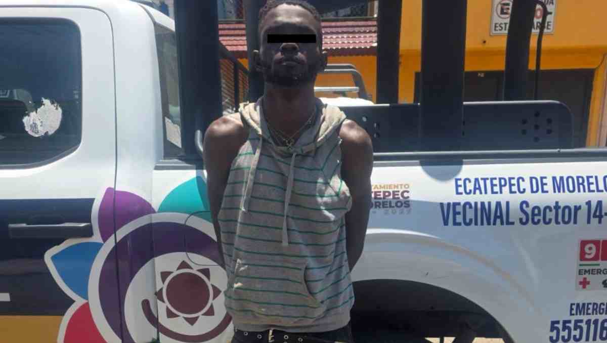 La agresión a un cachorro movilizó a autoridades en Ecatepec; el presunto responsable quedó detenido. Foto: Especial