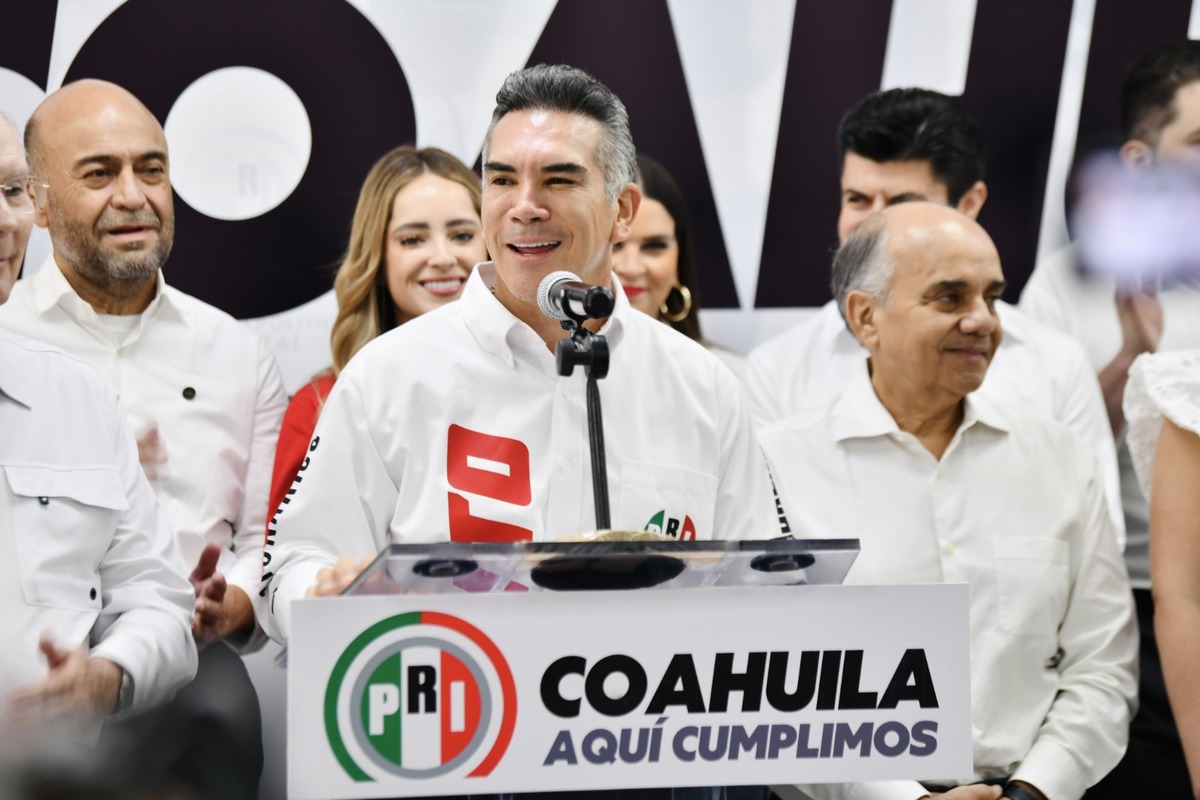 Alejandro Moreno aseguró que el PRI tiene buenos perfiles para ganar el domingo 7 de junio. | Foto: Especial