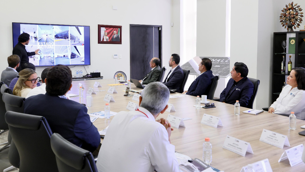 Armenta y Gafsaicom revelan paquete de obras en el Aeropuerto Internacional de Puebla | Especial