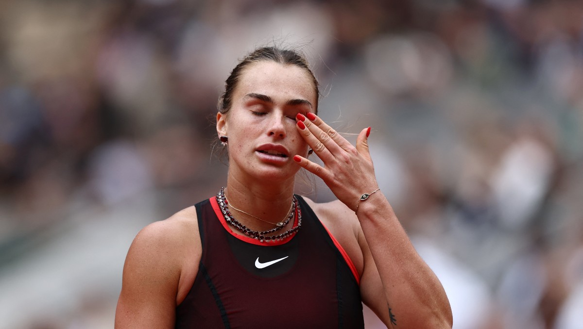 Aryna Sabalenka es eliminada de Roland Garros a manos de la rusa Diana Shnaider (Reuters)