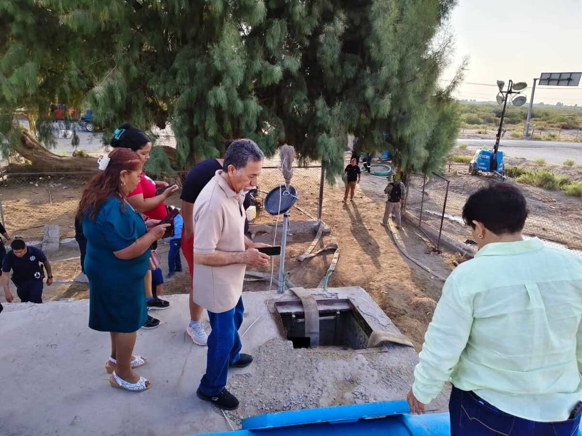Tras dos días de bloqueos, reanudan rebombeo de agua en San Pedro.| Especial.