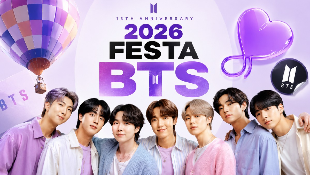 BTS revela el calendario oficial de FESTA 2026 para su ARMY | ESPECIAL / IA DISCOVER