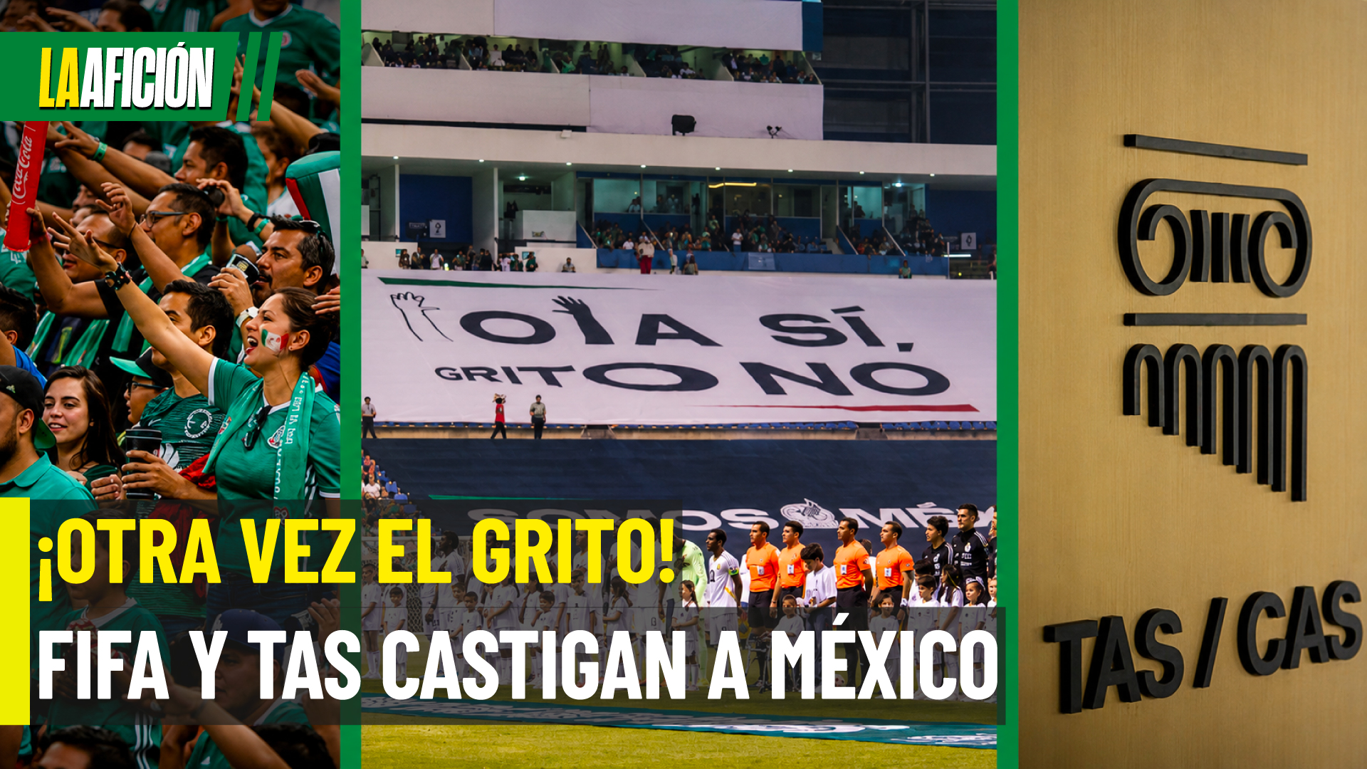¡Nuevo castigo para México! TAS confirma sanciones por el grito prohibido