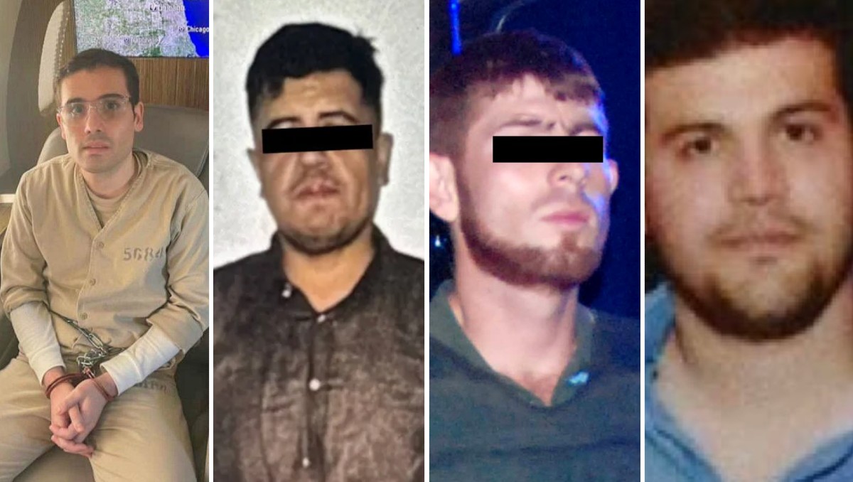 Éstas son las detenciones más relevantes de Los Chapitos, del Cártel de Sinaloa. | Foto: Especial