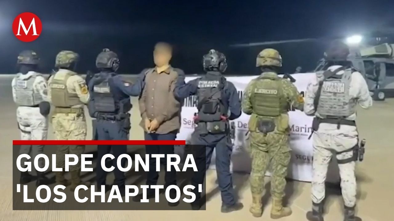 Detienen en Mazatlán a Gabriel Martínez Larios, alias 'El Gabito', presunto operador criminal