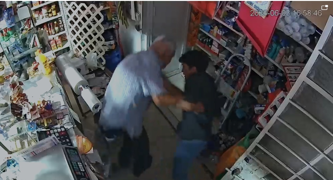 El asalto quedó grabado en video. (Especial)