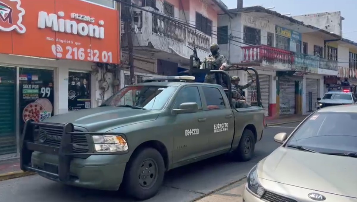Elementos del Ejército participan en el operativo de búsqueda de Roxana Guzmán. | Foto: Especial