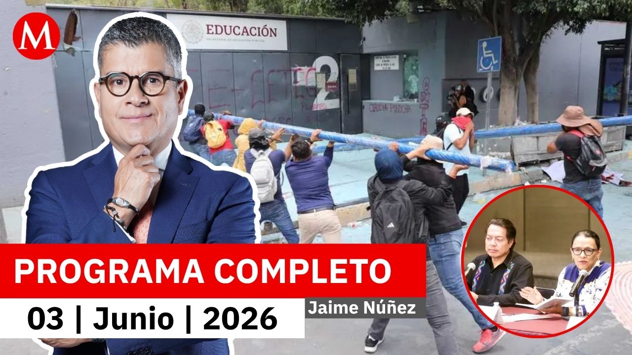 Gobierno ofrece soluciones a maestros, pero estos rechazan | Jaime Núñez, 3 de junio de 2026