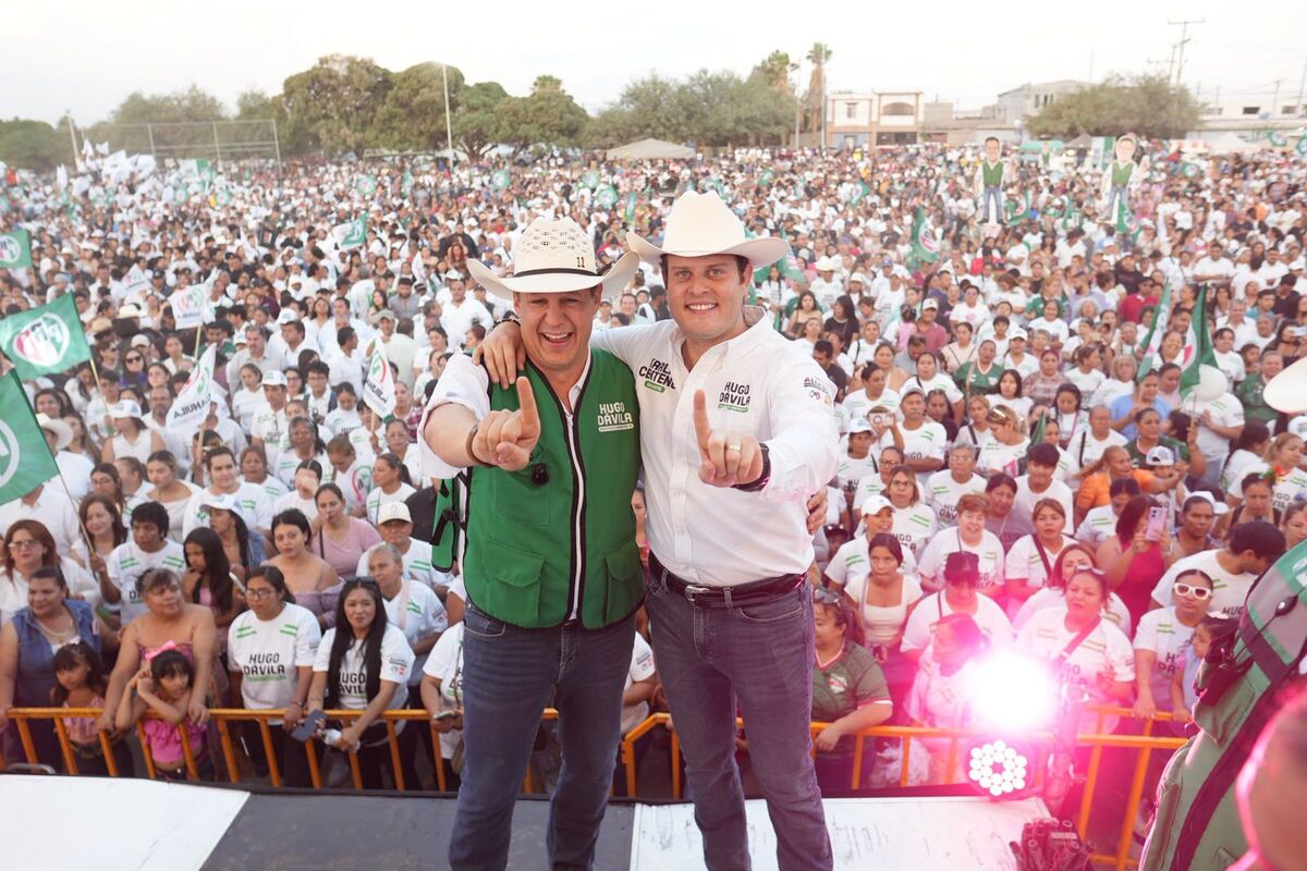 Hugo Dávila concluye campaña con llamado a fortalecer seguridad. | Cortesía.