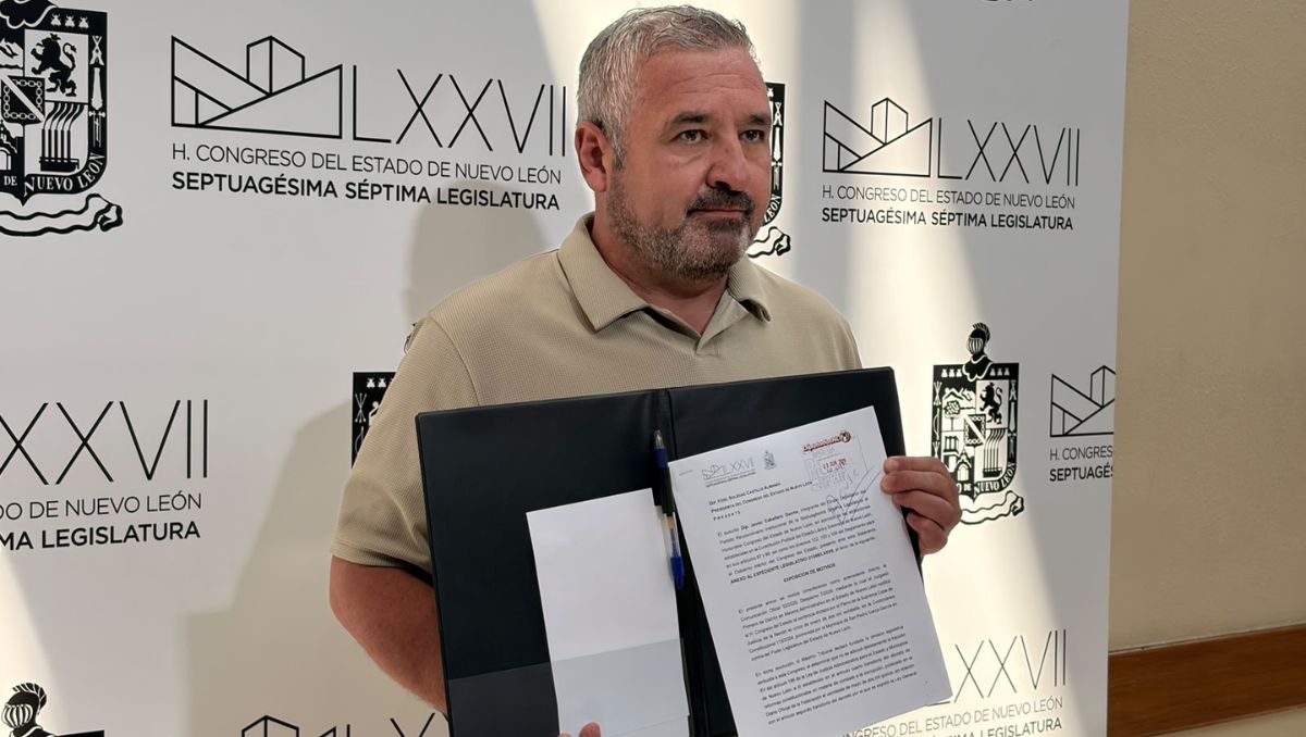 Javier Caballero, diputado de Nuevo León | Kevin Recio
