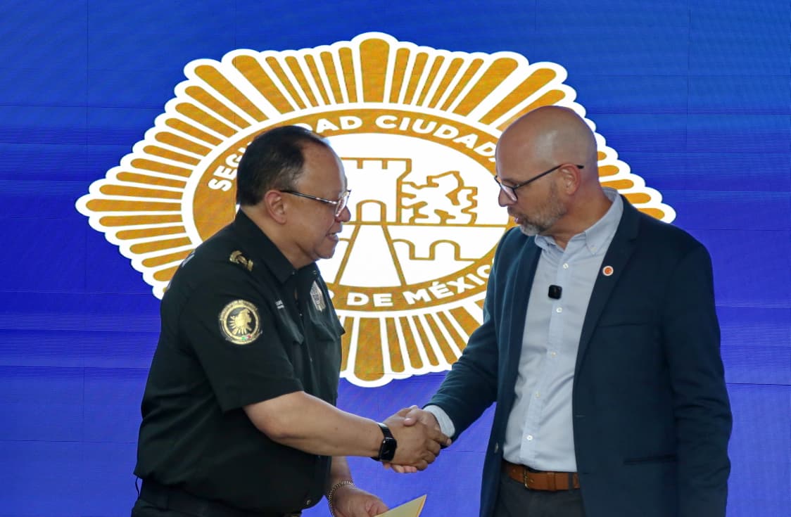 Pablo Lamuraglia, director de Seguridad Global de DiDi, encabezó el acuerdo con la policía capitalina