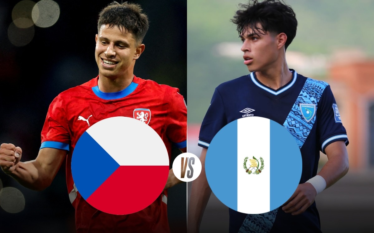 República Checa y Guatemala se enfrentan en un partido amistoso internacional. |  Reuters/Instagram @olgerescobar