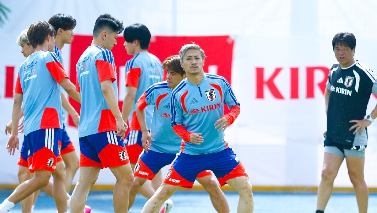 La Selección de Japón realizó su primera práctica en Monterrey como parte de su preparación para el Mundial 2026. (Jorge Flores)