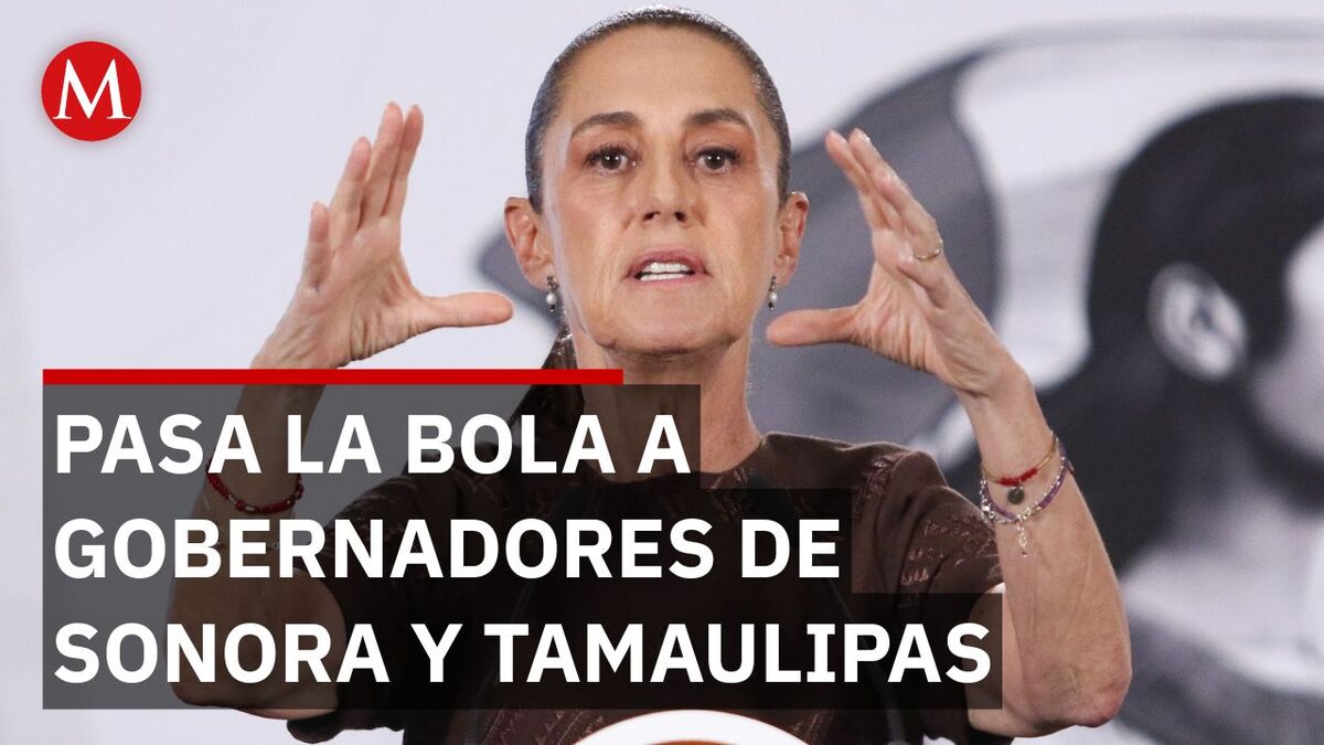 Sheinbaum sobre supuesta revocación de visas a gobernadores