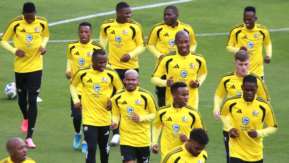 Sudáfrica tiene entrenamiento abierto de cara a su encuentro contra México (Jorge Sánchez)