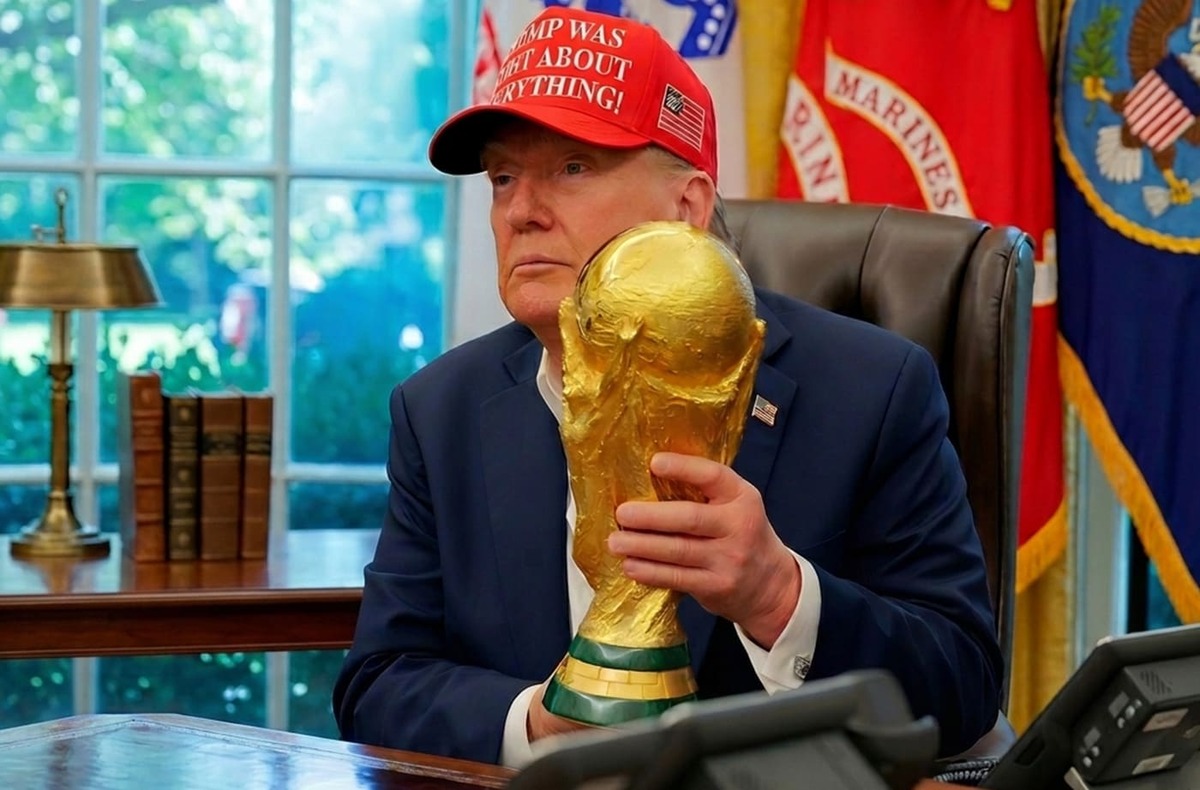 Trump se atribuyó el mérito de que EU sea sede. AFP