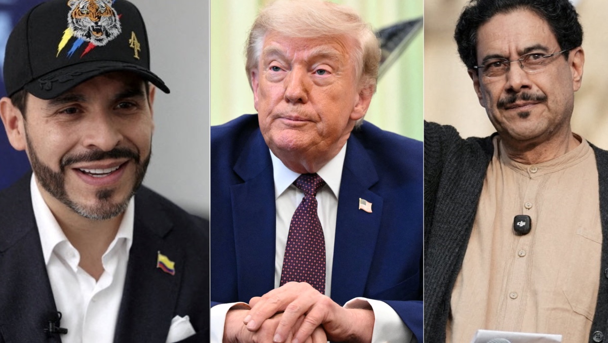 Abelardo De La Espriella, Donald Trump e Iván Cepeda. | Reuters