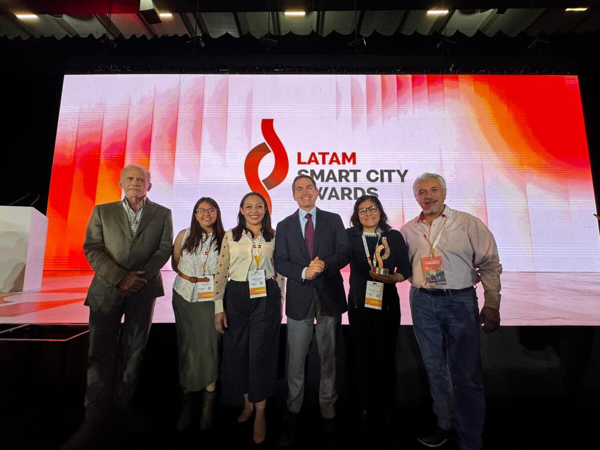 El alcalde Javier López Casarín presentó modelos de innovación pública. | Foto: Especial