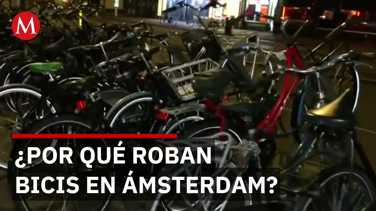 Ámsterdam tiene 70 veces más robos de bicicletas que CdMx a pesar de ser más segura