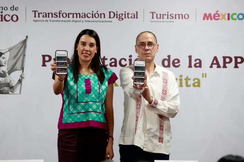 'Atlas Turístico', que permite a los usuarios elegir sus destinos favoritos y encontrar rutas en el Tren Maya. | Foto: Sectur