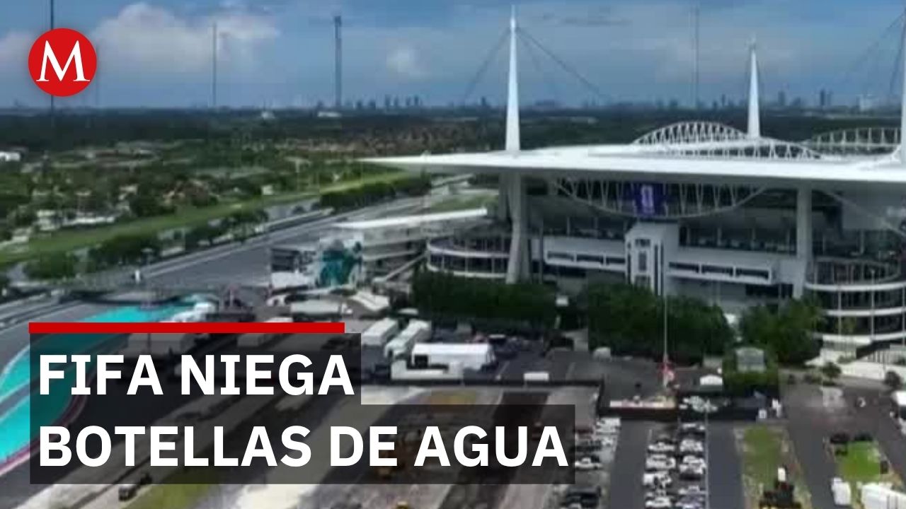 Botellas de agua prohibidas en Mundial 2026: FIFA cita seguridad pero pide mantenerse hidratado