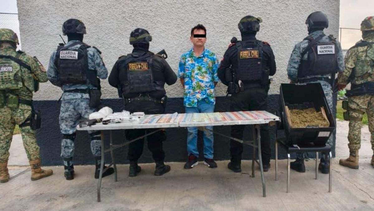 El detenido fue puesto a disposición del Ministerio Público federal | Especial