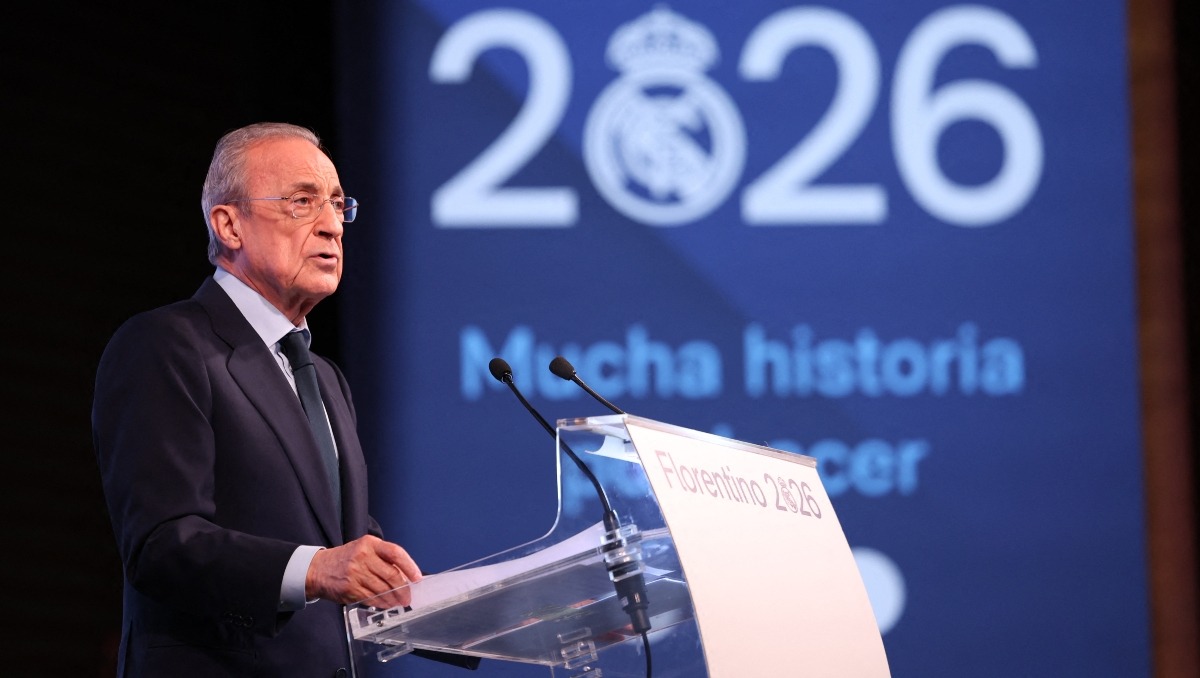 Florentino Pérez adelantó que realizará una oferta de 150 millones de euros por un futbolista (Reuters)