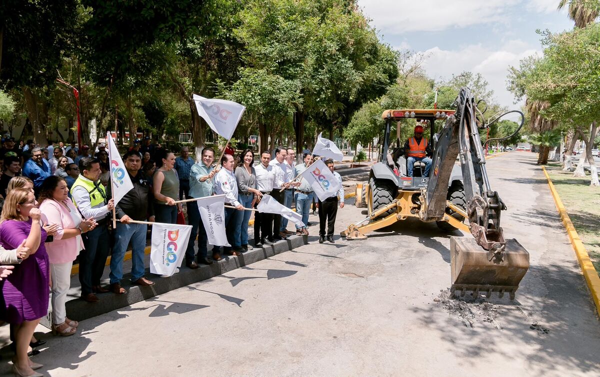 Iniciaron trabajos de modernización de Parque Victoria en Lerdo | Especial