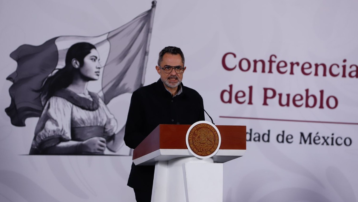 Iván Escalante, titular de la Profeco, habla sobre un nuevo sitio web para el Mundial. | Foto:  Foto: Ariana Pérez