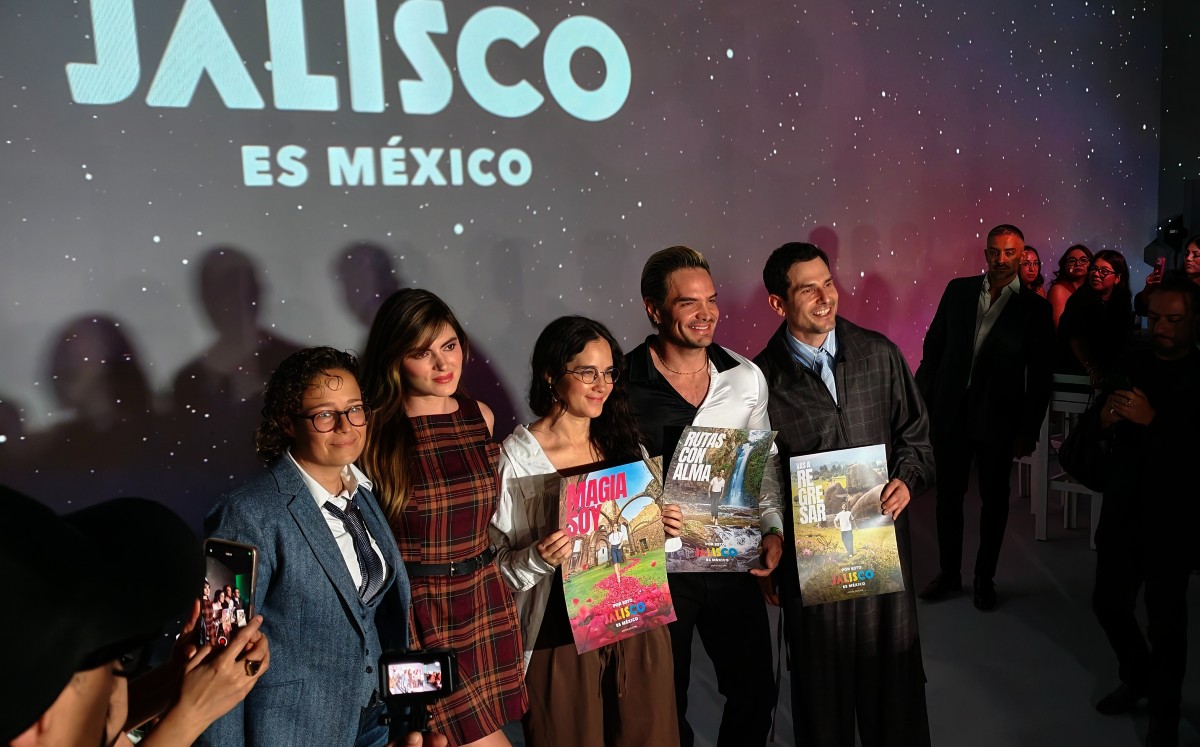 Michelle Fridman, Sofía Aragón, Ximena Sariñana, Andy Zuno y Alan Estrada. Foto: Omar Pardavé