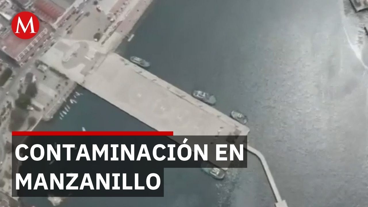 Petróleos Mexicanos despliega operativo tras derrame de combustible en Bahía de Manzanillo, Colima