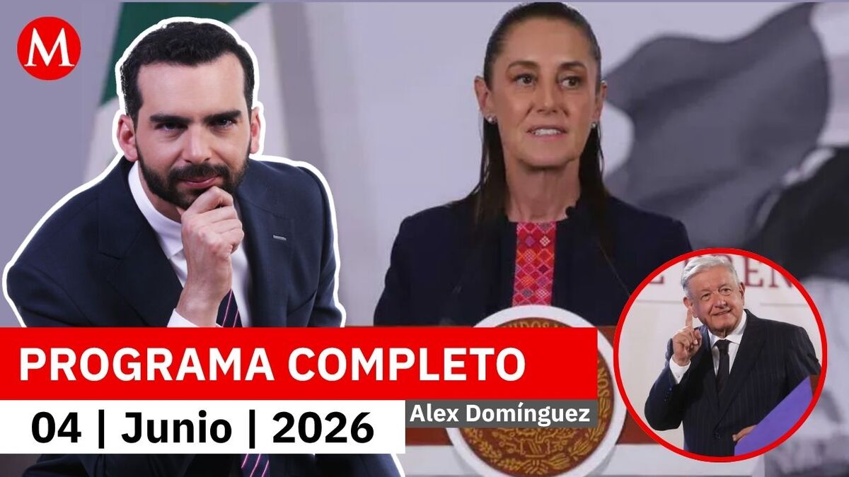 La presidenta Sheinbaum agradece el respaldo de AMLO | Alejandro Domínguez, 4 de junio de 2026